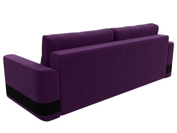 Прямой диван Честер, Фиолетовый/черный (вельвет) в Новосибирске - предосмотр 7
