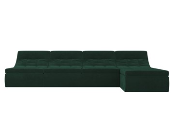 Модульный раскладной диван Холидей, Зеленый (велюр) в Новосибирске - предосмотр 3