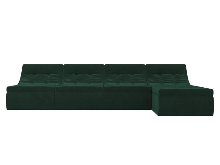 Модульный раскладной диван Холидей, Зеленый (велюр) в Новосибирске - изображение 3