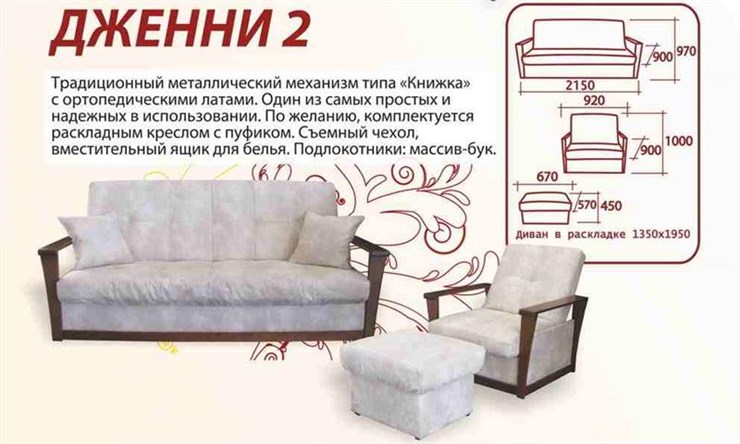Кресло Дженни 2 в Новосибирске - изображение 1