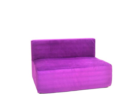 Кресло Тетрис 100х80х60, фиолетовое в Новосибирске - изображение