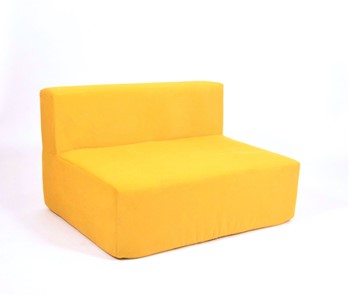 Кресло КлассМебель Тетрис 100х80х60, желтое в Новосибирске