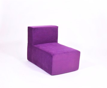 Кресло Тетрис 50х80х60, фиолетовое в Новосибирске