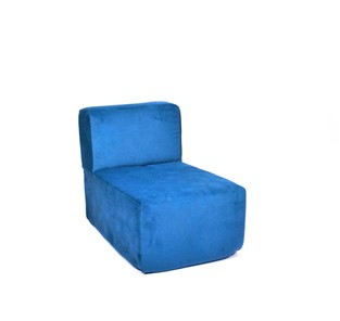 Кресло КлассМебель Тетрис 50х80х60, синий в Новосибирске