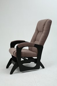 Кресло-качалка Леон маятниковая, ткань AMIGo кофе с молоком 29-Т-КМ в Бердске