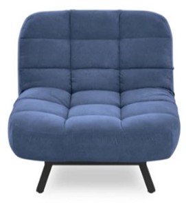 Кресло-кровать Абри опора металл (синий) в Бердске