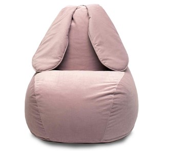 Кресло-мешок Зайка (длинные уши), розовый в Бердске