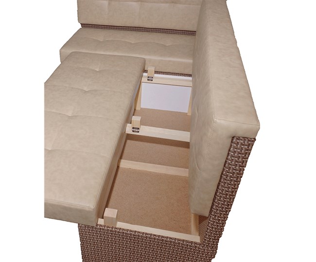 Кухонный угловой диван Нео КМ3 с механизмом 2000х1460 в Бердске - изображение 8