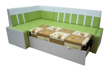 Кухонный угловой диван Квадро 2 со спальным местом в Новосибирске - предосмотр 2