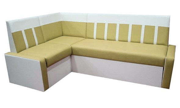 Кухонный угловой диван Квадро 2 со спальным местом в Новосибирске - изображение