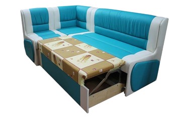 Кухонный угловой диван Квадро 4 со спальным местом в Новосибирске - предосмотр 2
