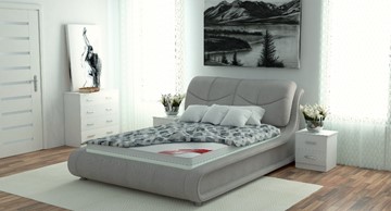 Двуспальная кровать с механизмом Сицилия 180х200 (с коробом) в Новосибирске