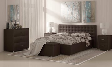 Спальная кровать Siena 140х190 с основанием в Новосибирске - предосмотр 1