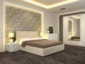 Двуспальная кровать Adele размер 160*200 с основанием в Новосибирске - предосмотр 4