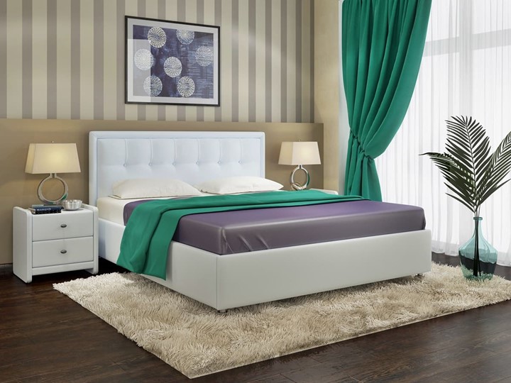 Кровать Amelia размер 160*200 с основанием в Новосибирске - изображение 2