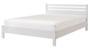 Спальная кровать Милена (Белый античный) 160х200 в Бердске