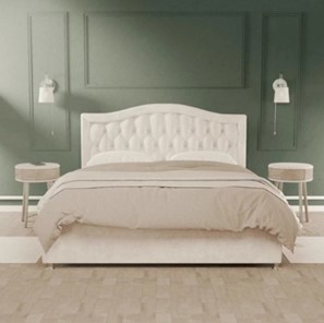 Спальная кровать Николетта 160х200 с подъемным механизмом и дном в Новосибирске
