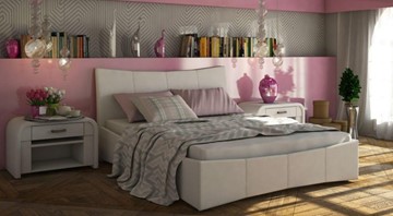 Двуспальная кровать Stella с ортопедической решеткой 160х190 в Новосибирске - предосмотр 3