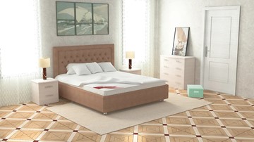 Кровать в спальню Аврора 180х200 (с основанием) в Новосибирске - предосмотр 3