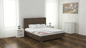 Кровать 2-спальная Аврора 160х200 (с основанием) в Новосибирске - предосмотр 5