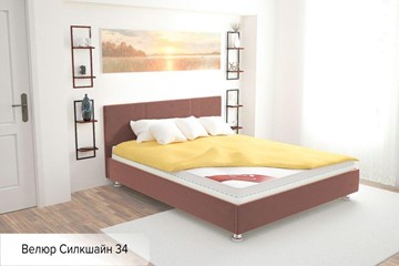 Кровать спальная Вена 160х200 (с основанием) в Новосибирске - предосмотр 1