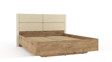 Двуспальная кровать с механизмом НМ 040.52 «Livorno» Панакота Софт в Новосибирске - предосмотр