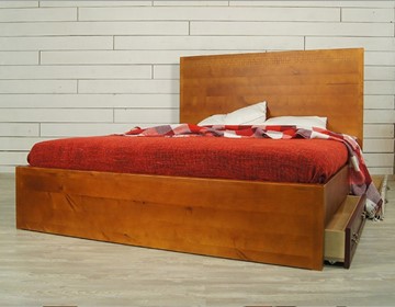 Кровать 2-спальная Gouache Birch с ящиками (M10516ETG/4) в Новосибирске - предосмотр 3