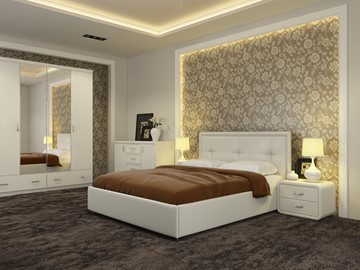Кровать 2-спальная Adele размер 180*200 с основанием в Новосибирске - предосмотр 2