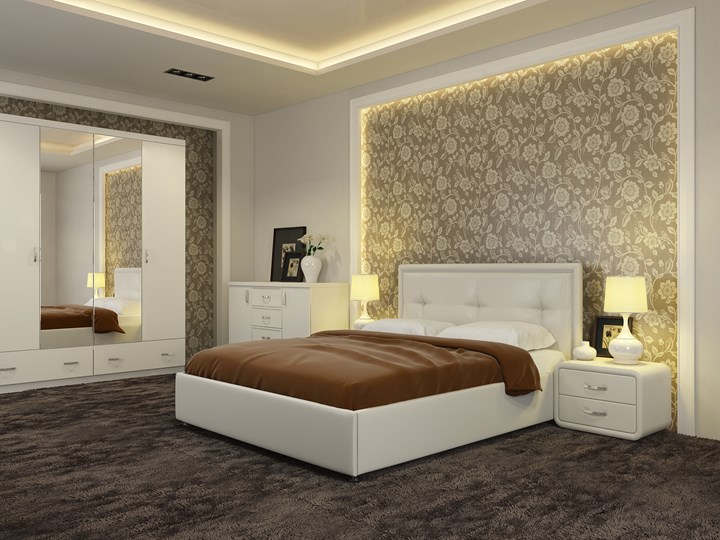 Кровать 2-спальная Adele размер 180*200 с основанием в Новосибирске - изображение 2