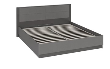 Двуспальная кровать с механизмом Наоми 1600, цвет Фон серый, Джут СМ-208.01.02 в Новосибирске - предосмотр 1