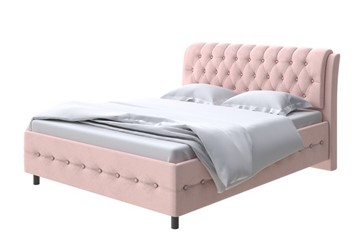 Двуспальная кровать Como (Veda) 4 180х200, Велюр (Ultra Розовый мусс) в Новосибирске