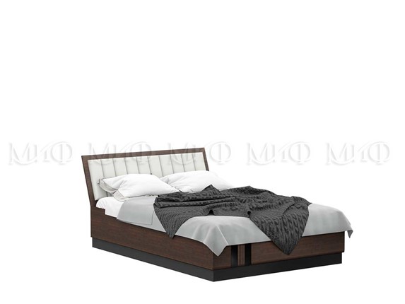 Кровать полутороспальная Магнолия 160 в Новосибирске - изображение