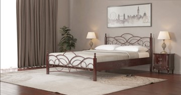 Кровать спальная СВ-Стиль Марго 160*200 с основанием в Новосибирске