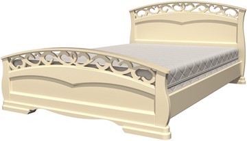 Кровать 1-спальная Грация-1 (слоновая кость) 120х200 в Новосибирске