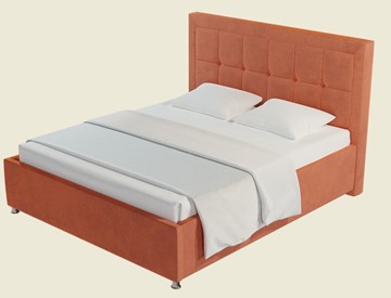 Кровать в спальню Адриана Люкс 140х200 с подъемным механизмом в Новосибирске - предосмотр 3