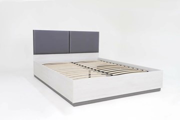 Кровать с подъемным механизмом Винтер-16, винтерберг/темно-серый/спейс графит в Новосибирске - предосмотр 1