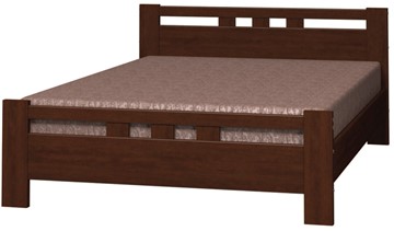 Спальная кровать Вероника-2 (Белый Античный) 140х200 в Бердске - предосмотр 3
