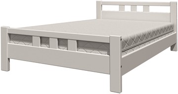 Спальная кровать Вероника-2 (Белый Античный) 140х200 в Бердске - предосмотр 4