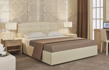 Двуспальная кровать Mishel размер 160*200 с основанием в Новосибирске - предосмотр