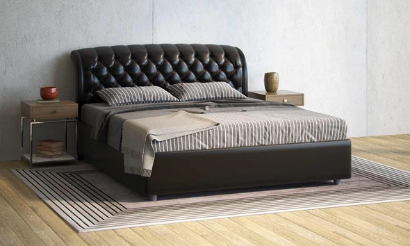 Спальная кровать Venezia 120х190 с основанием в Новосибирске - изображение