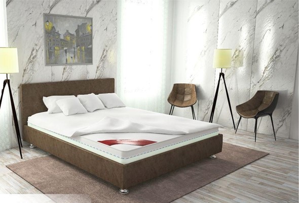 Кровать 2-спальная Вена 180х200 (с основанием) в Новосибирске - изображение