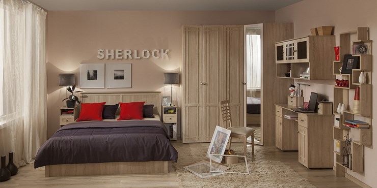 Гарнитур в спальню Sherlock №3 в Новосибирске - изображение