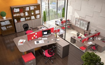 Комплект офисной мебели Xten для начальника отдела в Новосибирске - предосмотр 3
