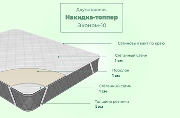 Топпер-никидка Эконом 10 в Новосибирске - предосмотр 4
