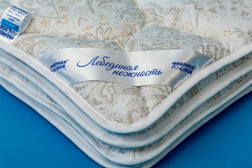 Одеяло всесезонное двуспальное Лебединая нежность в Новосибирске - предосмотр 1