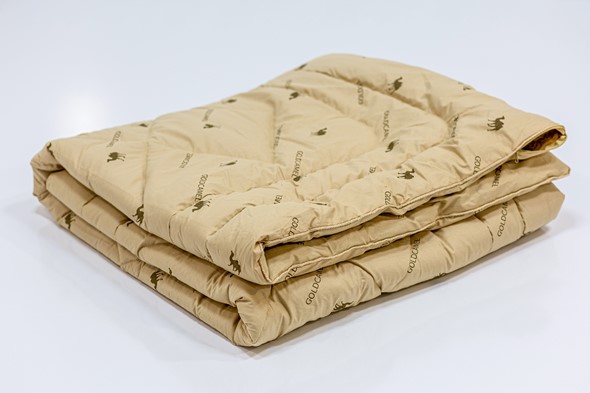 Одеяло зимнее двуспальное Gold Camel в Новосибирске - изображение