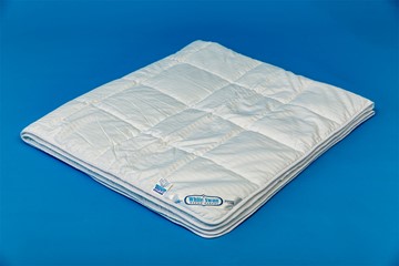 Одеяло лёгкое двуспальное Белый лебедь в Бердске