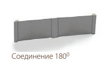 Соединение 180 гр. для цоколя, цвет белый в Новосибирске