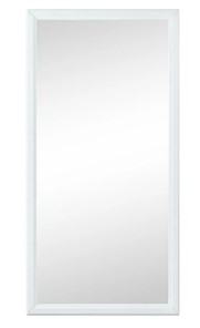 Настенное зеркало Ника (белый) 119,5 см x 60 см в Новосибирске