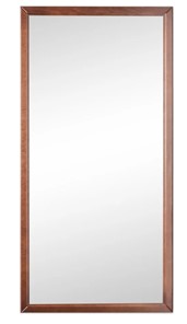 Настенное зеркало Ника (Средне-коричневый) 119,5 см x 60 см в Новосибирске